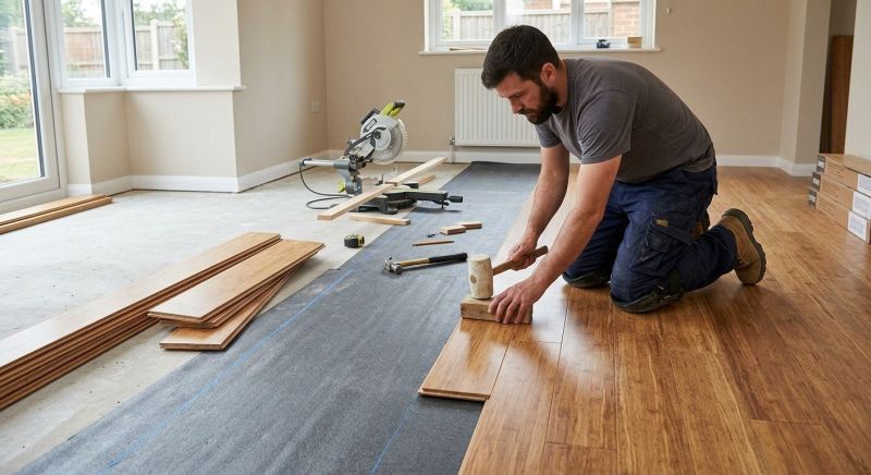 Bamboo Flooring Installation in Frederick, MD