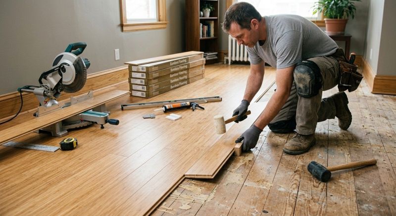 Bamboo Flooring Installation in Frederick, MD