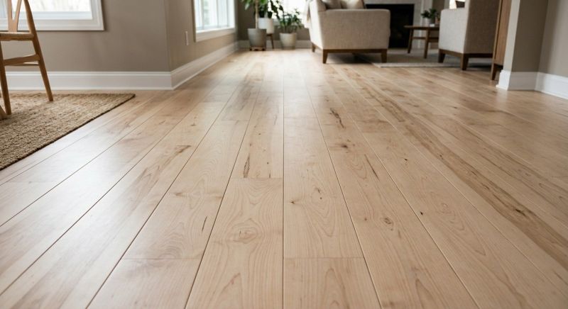 Birch Floor Installation in Frederick, MD