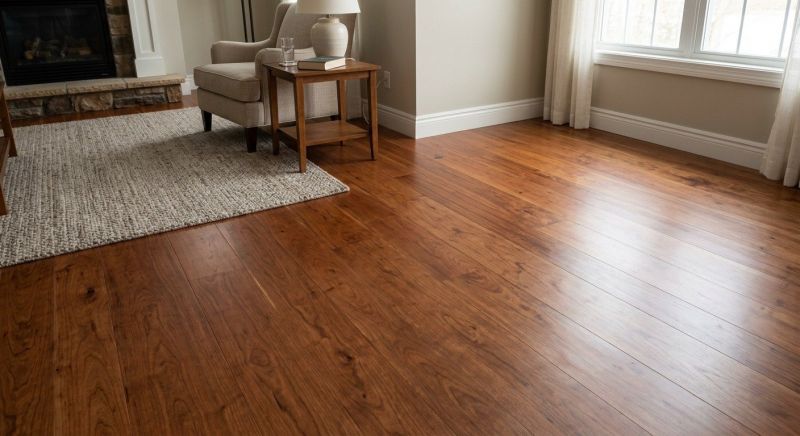 Cherry Floor Installation in Marriottsville, MD