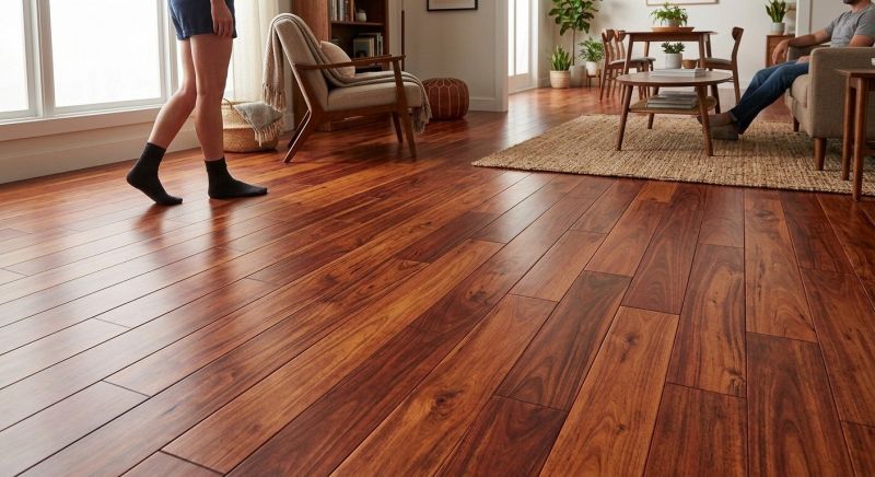 Cherry Floor Installation in Thurmont, MD