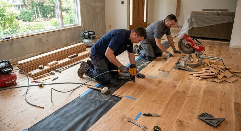 Hardwood Floor Installation in Cascade, MD
