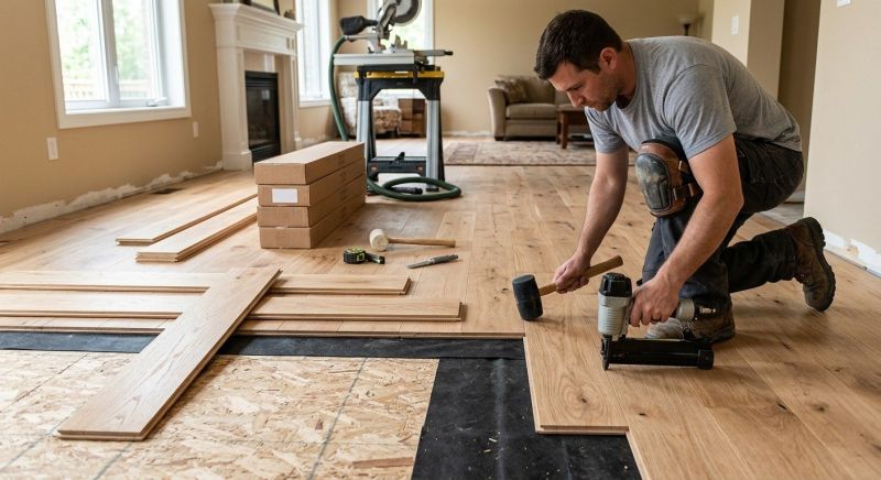 Hardwood Floor Installation in Gaithersburg, MD