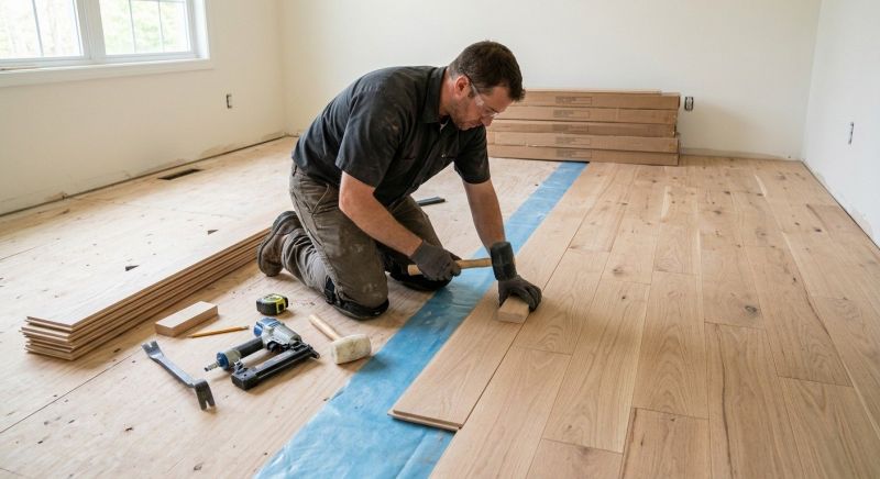 Hardwood Floor Installation in Leesburg, VA
