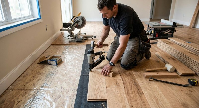 Hardwood Floor Installation in Frederick, MD