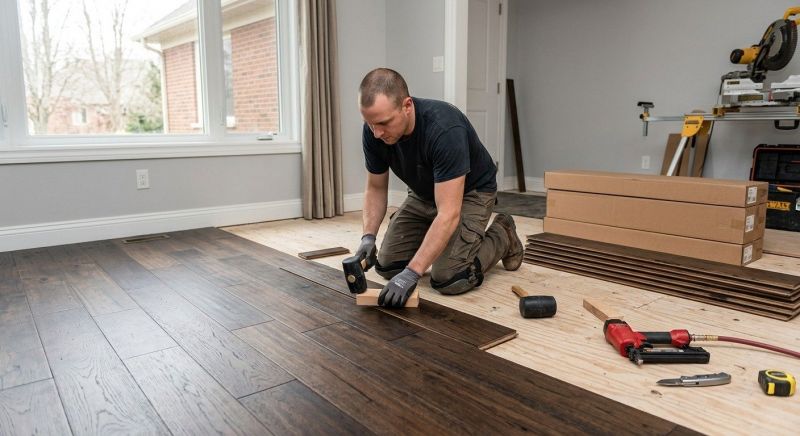 Hardwood Floor Installation in Middletown, MD