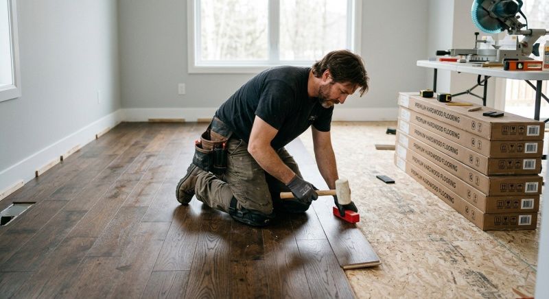 Hardwood Floor Installation in Woodbine, MD