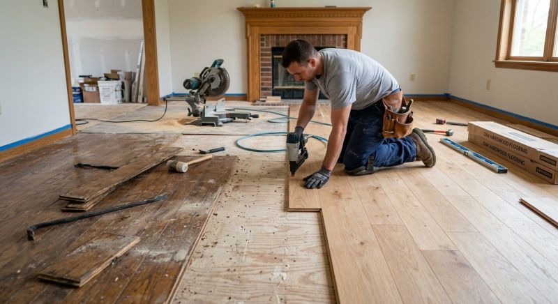 Hardwood Replacement in Frederick County, MD