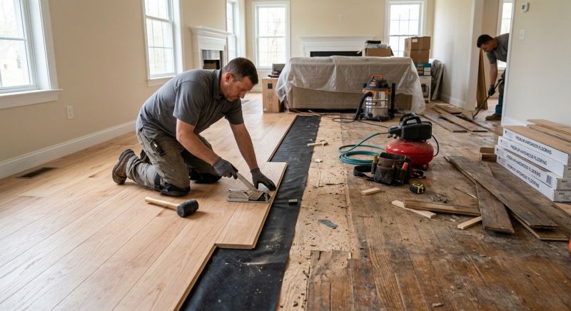 Hardwood Replacement in Mount Airy, MD