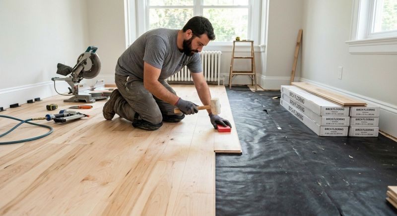 Maple Flooring Installation in Keymar, MD
