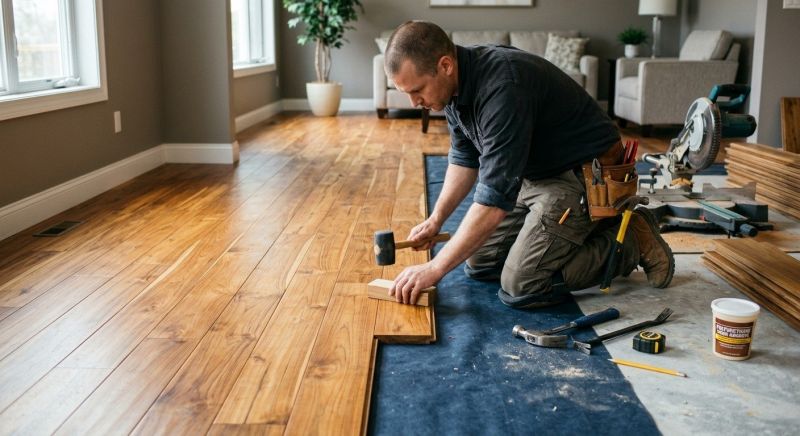Teak Flooring Installation in Frederick, MD