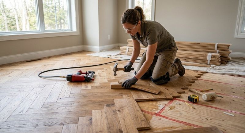 Wood Flooring Installation in Frederick, MD