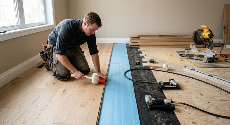 Wood Flooring Installation in Middletown, MD